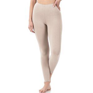 Zenana Premium Cotton Full Length Leggings - Ash Mocha